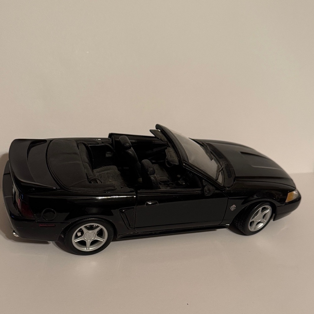 1999 Black Mustang GT Convertible Model
